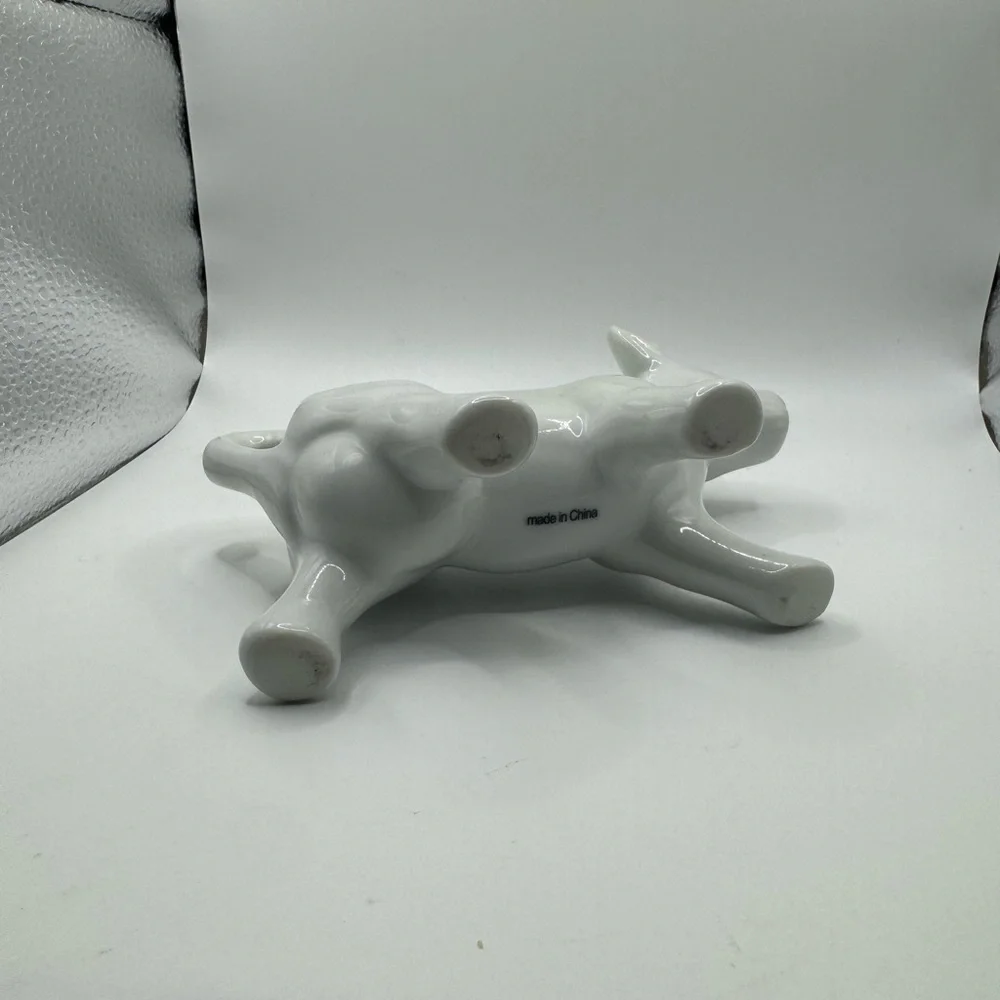 N/A white cow