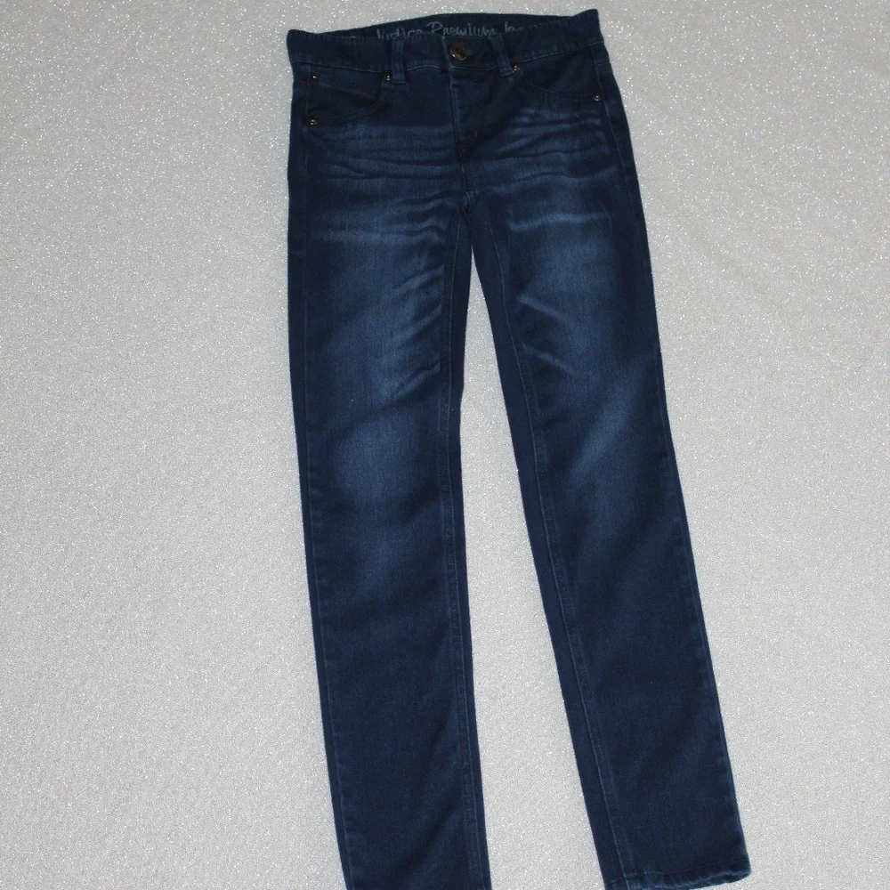 Girls Justice Knit Super Skinny Premiums Jeans