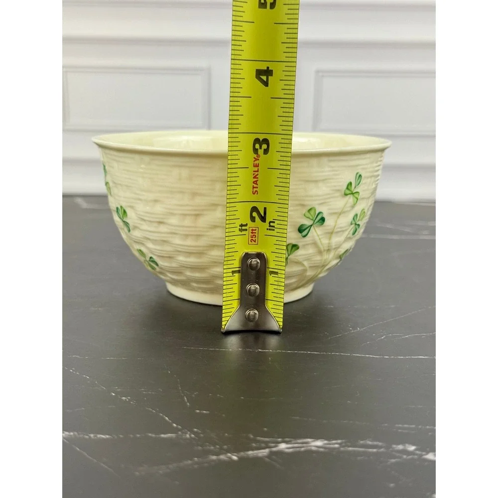 Belleek vtg footed