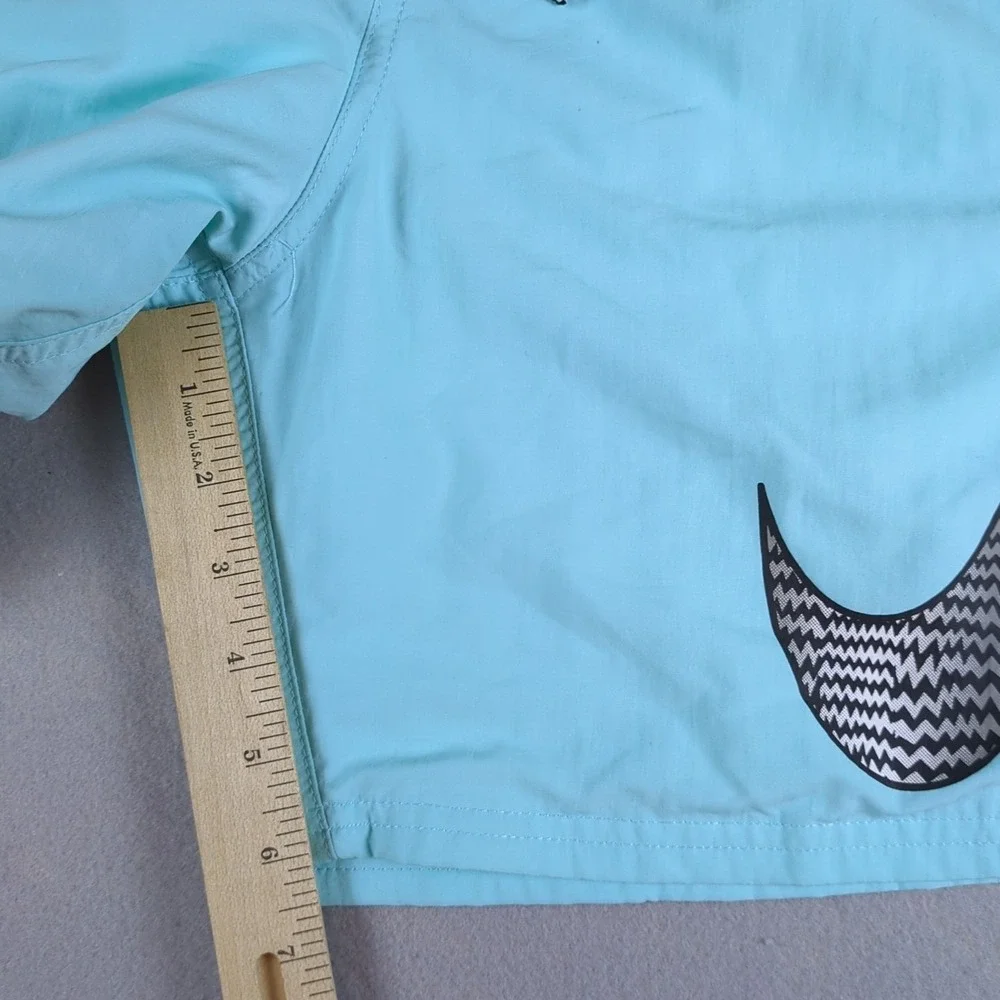 Nike Swim Trunks Mens Small Turquoise Blue 6