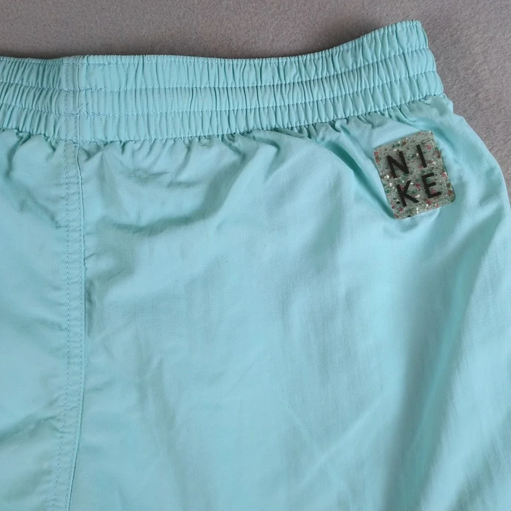 Nike Swim Trunks Mens Small Turquoise Blue 6