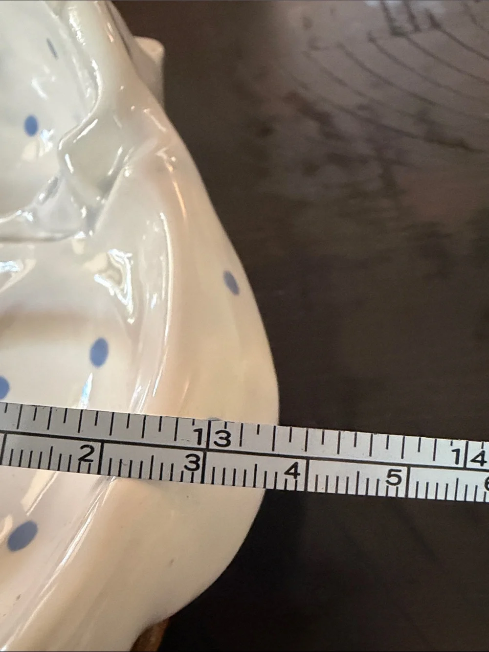 Vintage white ceramic
