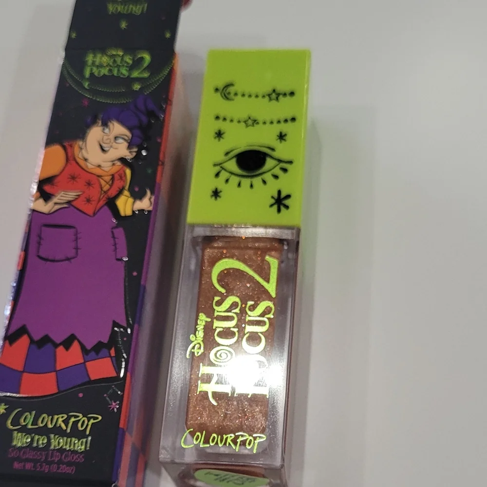 Colourpop shimmering orange