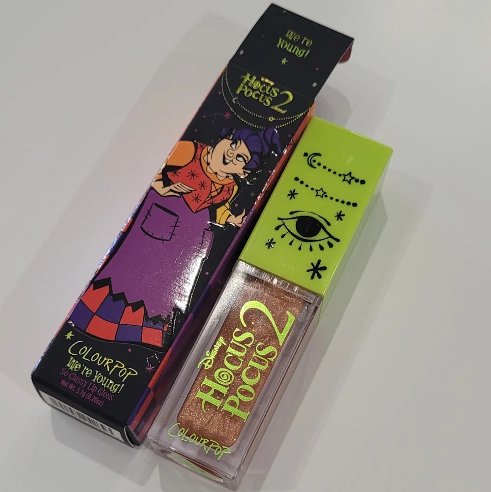 Colourpop shimmering orange
