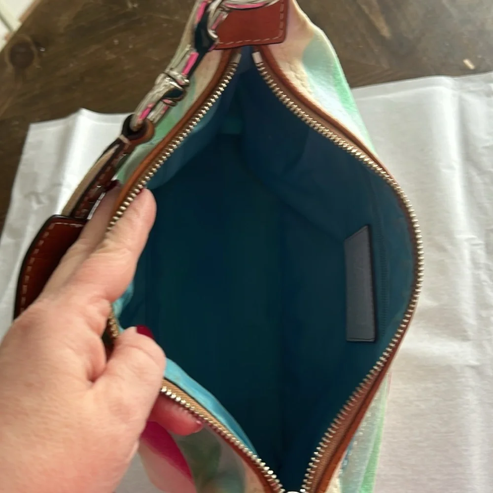 Coach canvas hobo