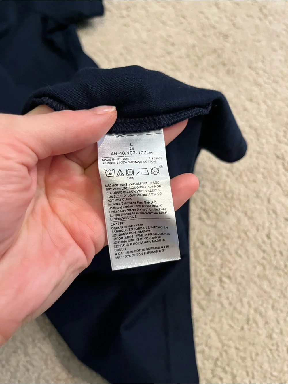 Banana Republic men’s navy