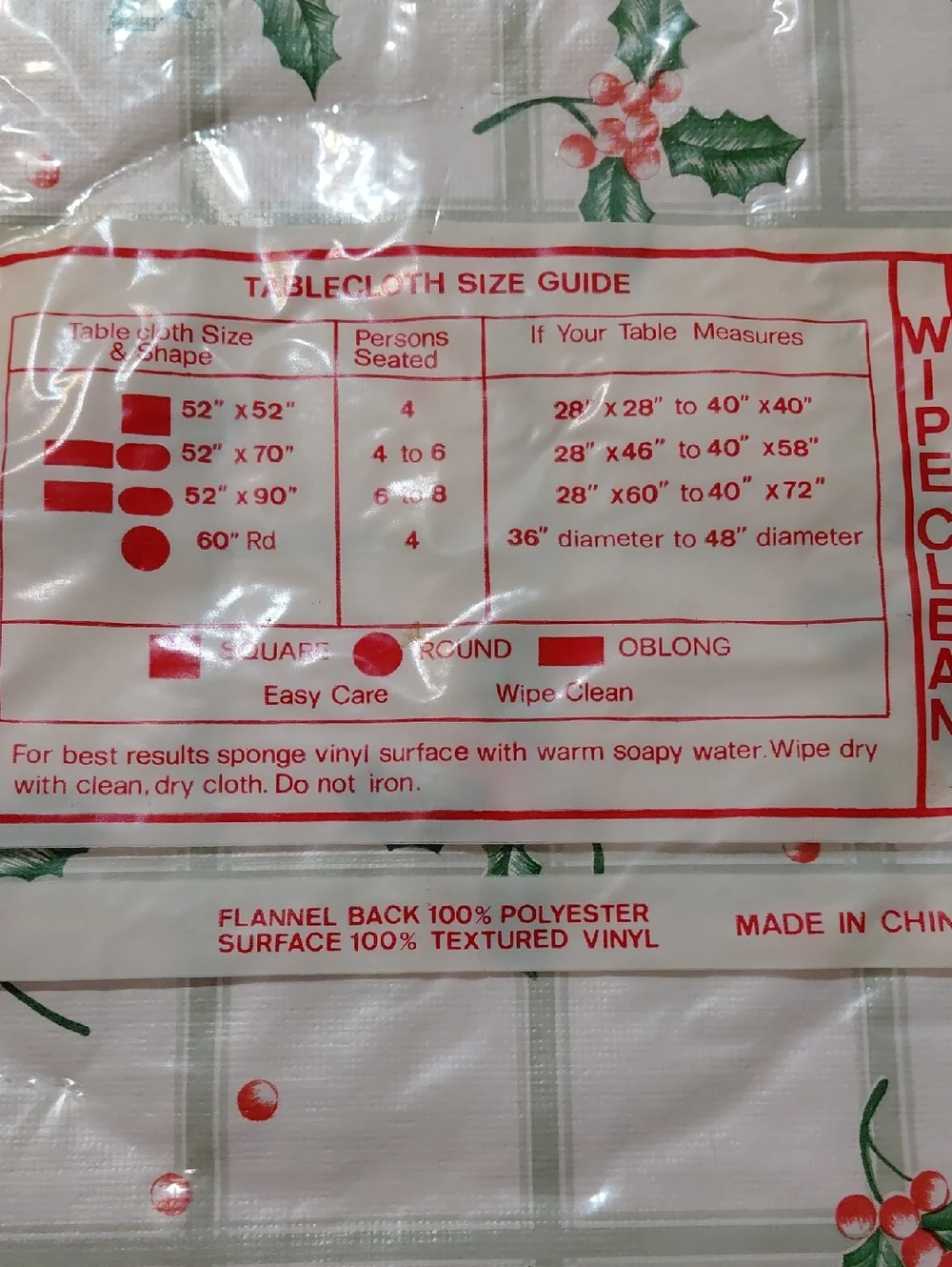 Holiday Magic 100% polyester
