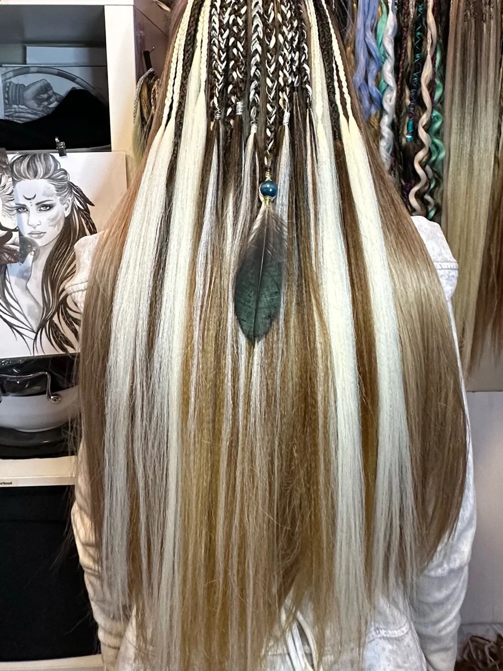 Handmade wraps elastic rich