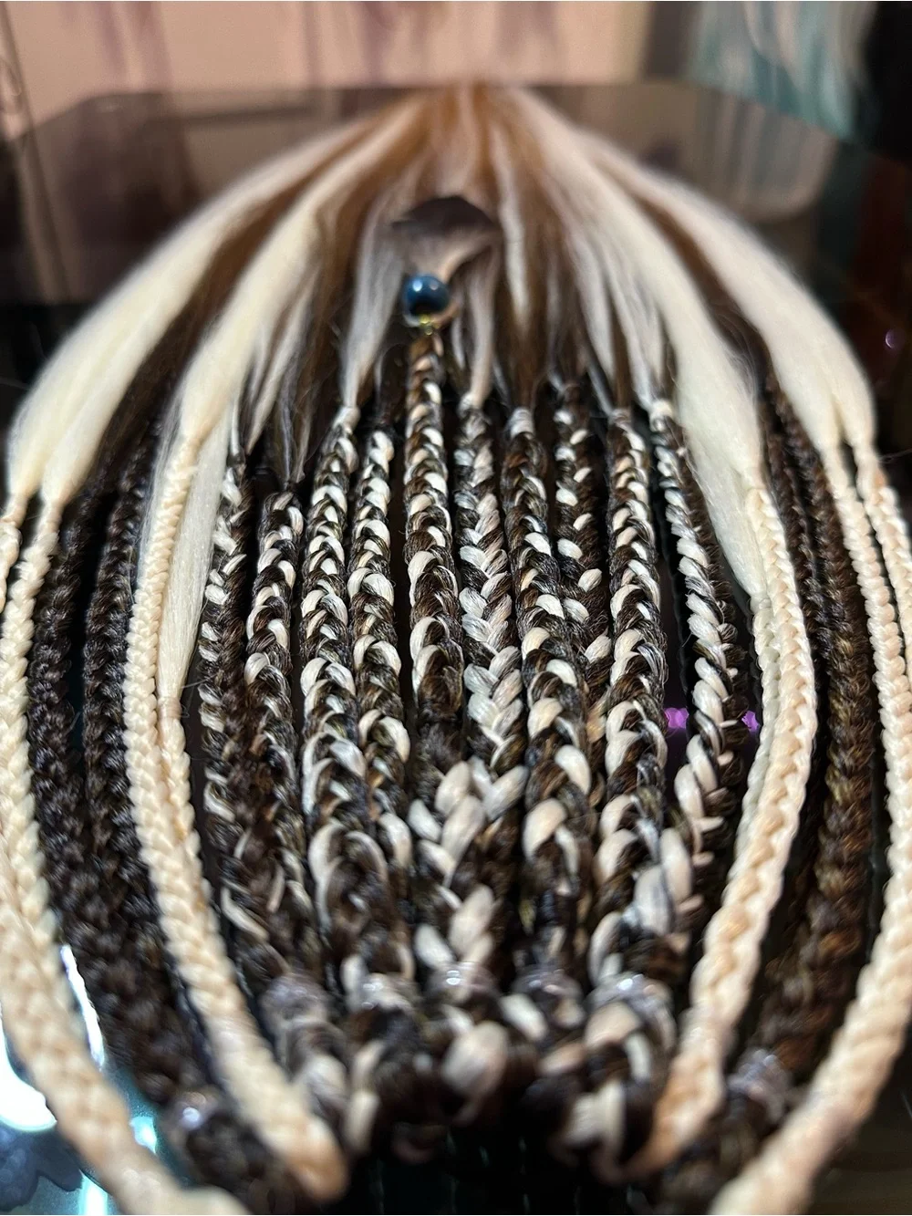 Handmade braided its thin