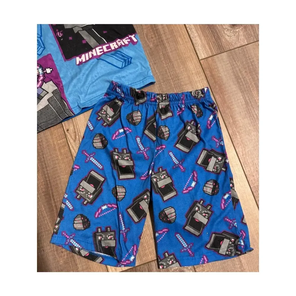 Minecraft soft boys shorts
