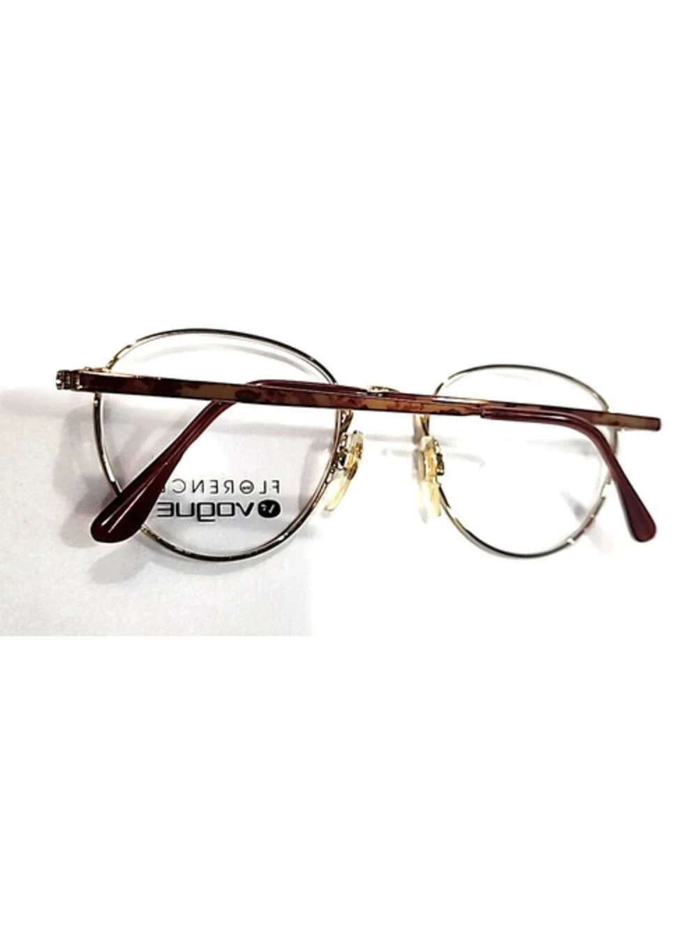 Vogue VO3036 281 Floence Sm Petite Tortoise Gold Round Eyeglasses 48-20 130