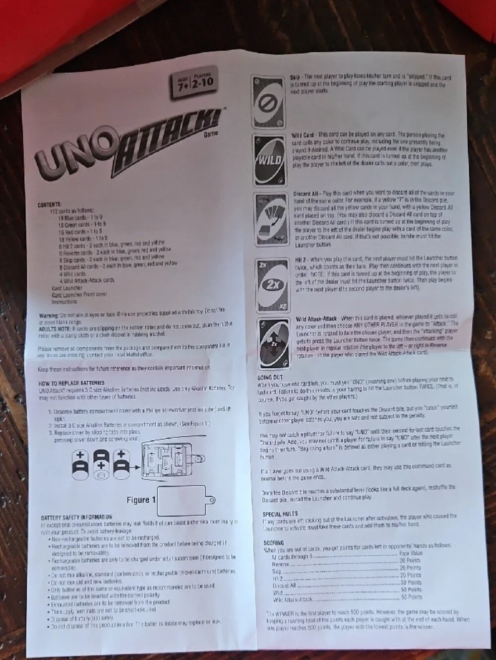 Mattel electronic uno