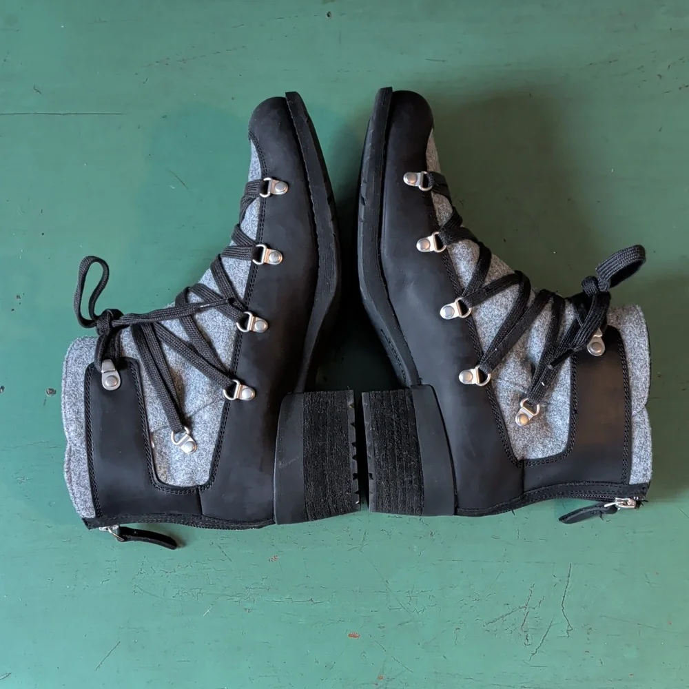Merrell leather felt