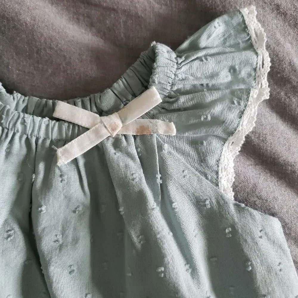 Shabby Chic bubble coveralls