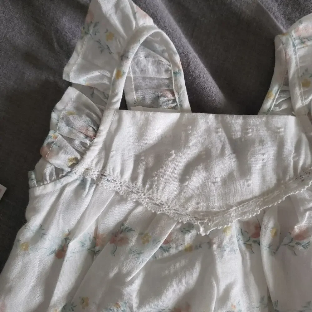 Shabby Chic bubble coveralls