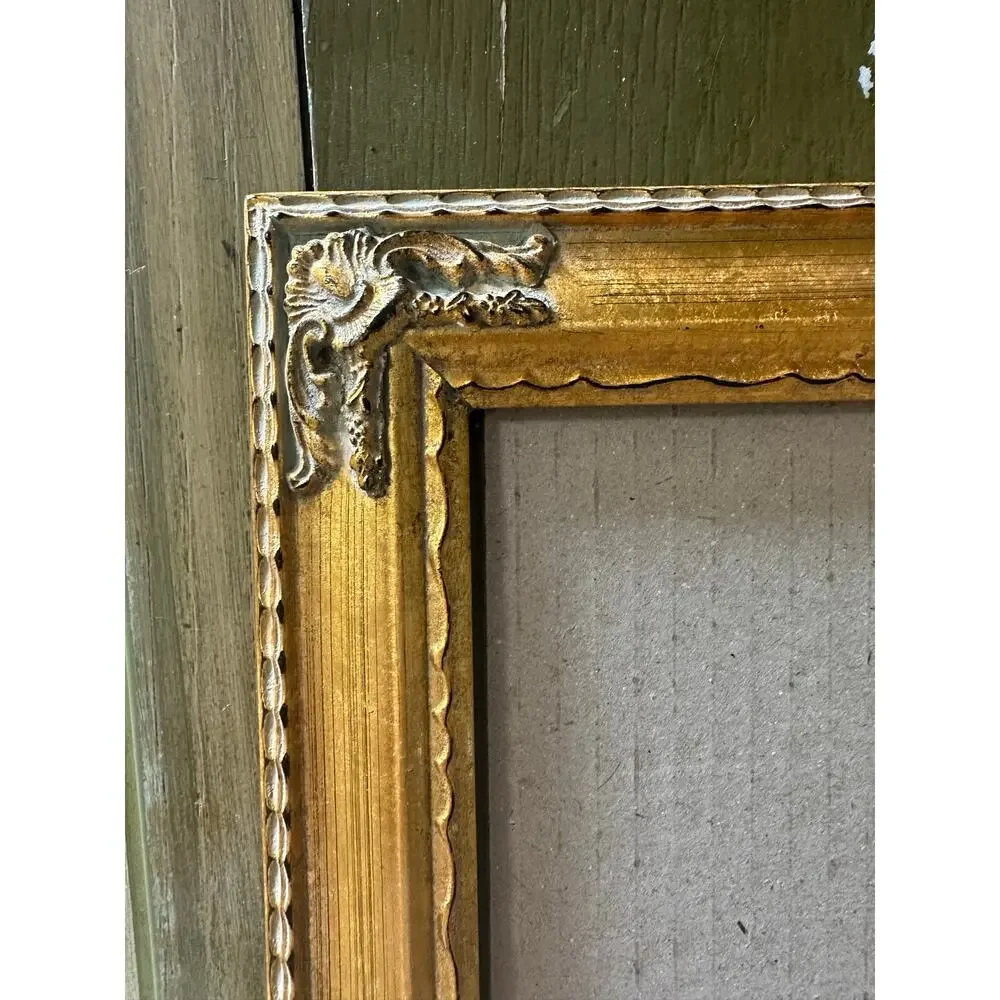 French baroque frame vintage 5x7 gold scrolling Victorian romantic home decor