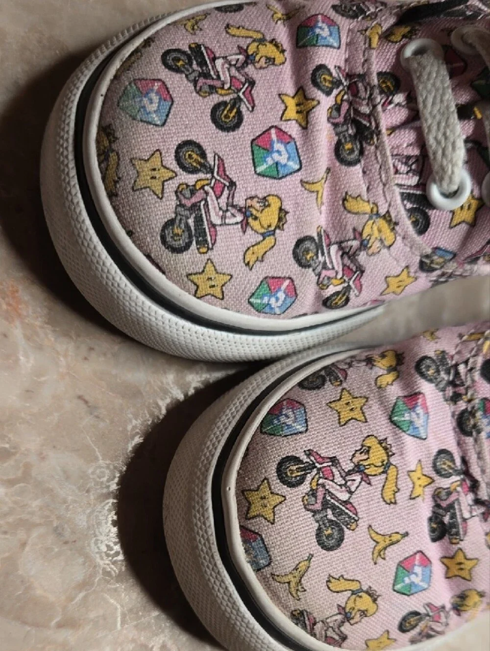 Vans bright pink