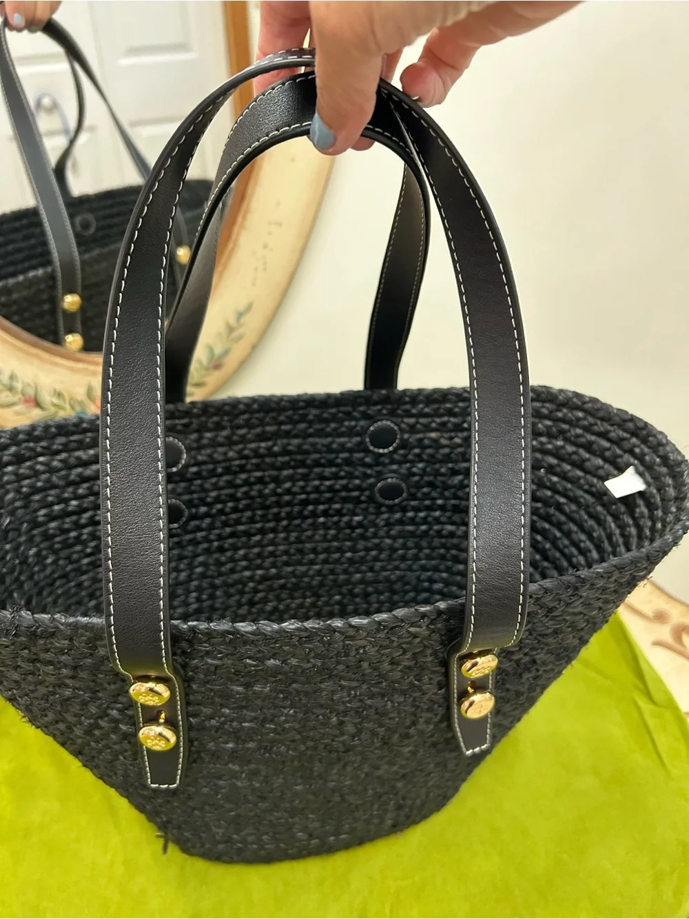 Tory Burch hand braided