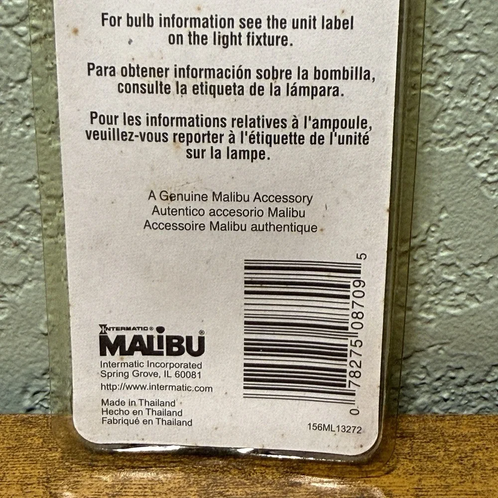 Malibu ML11W4C 12 Volt 11 Watt Low- Voltage T5 Wedge Base Bulbs‎ 4 Pack - NEW