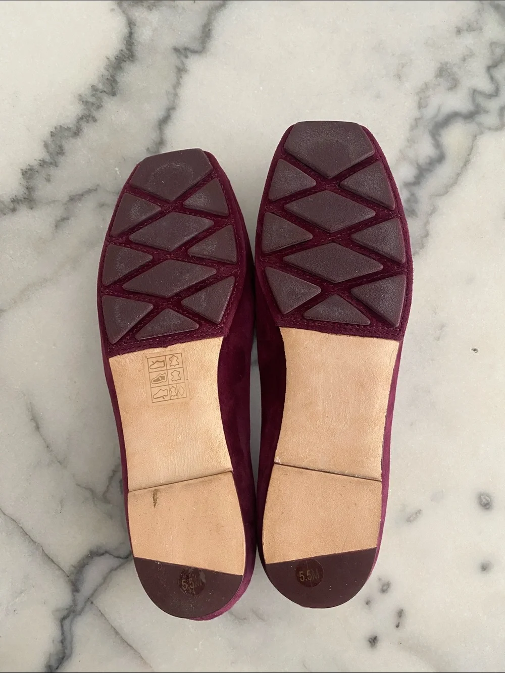 Tory Burch suede loafers