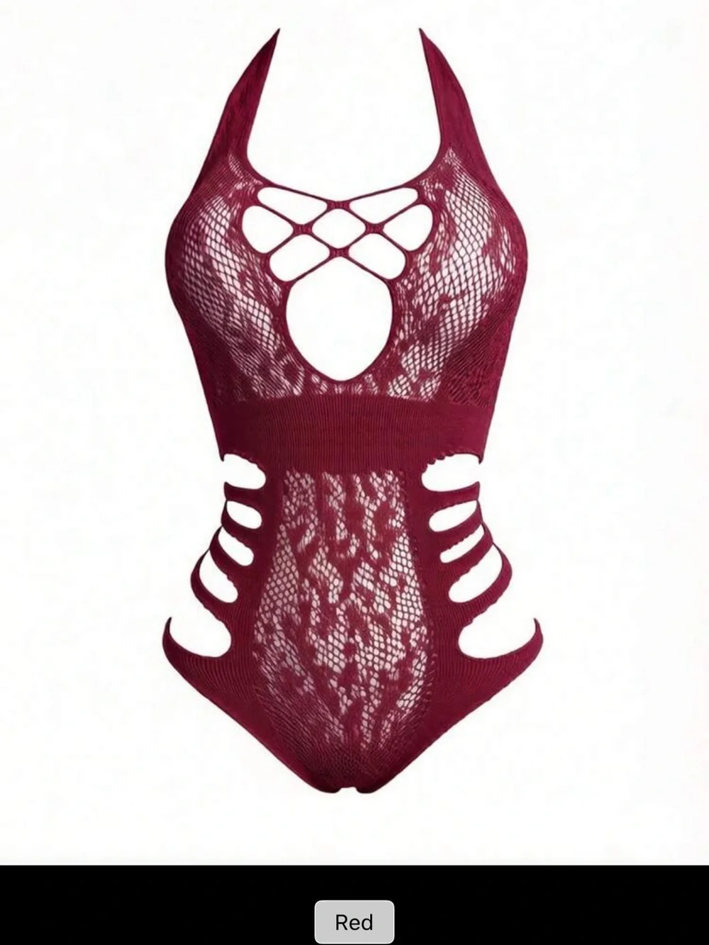 N/A plunge neckline