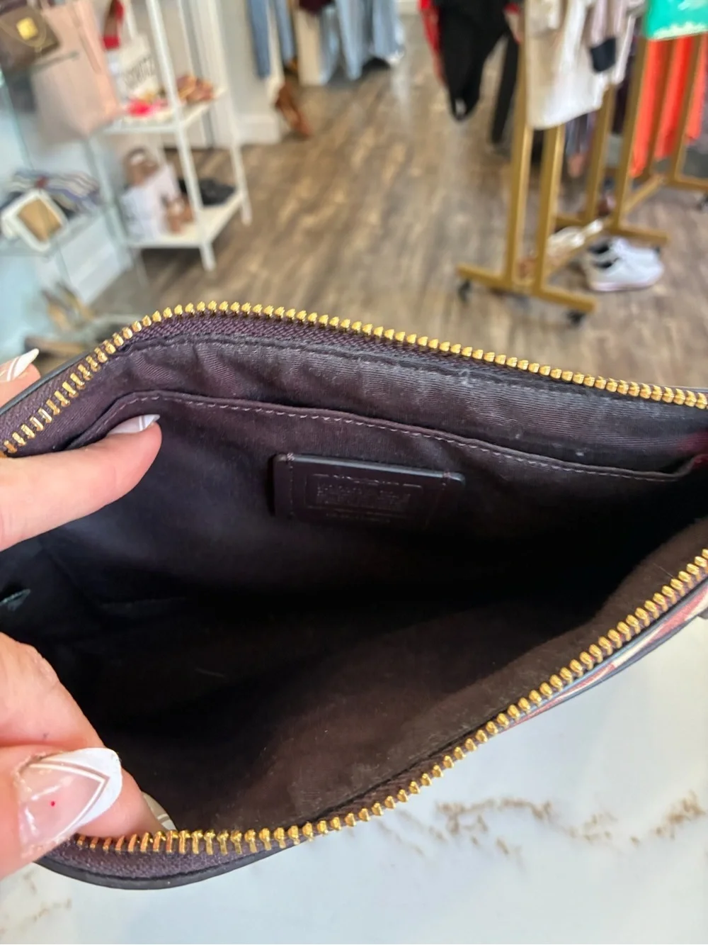 Coach crossbody bold