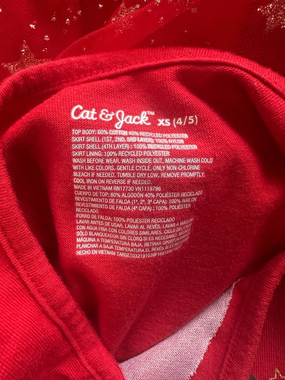 Cat & Jack soft red