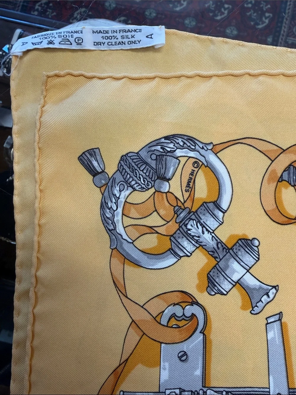Hermes classic silk