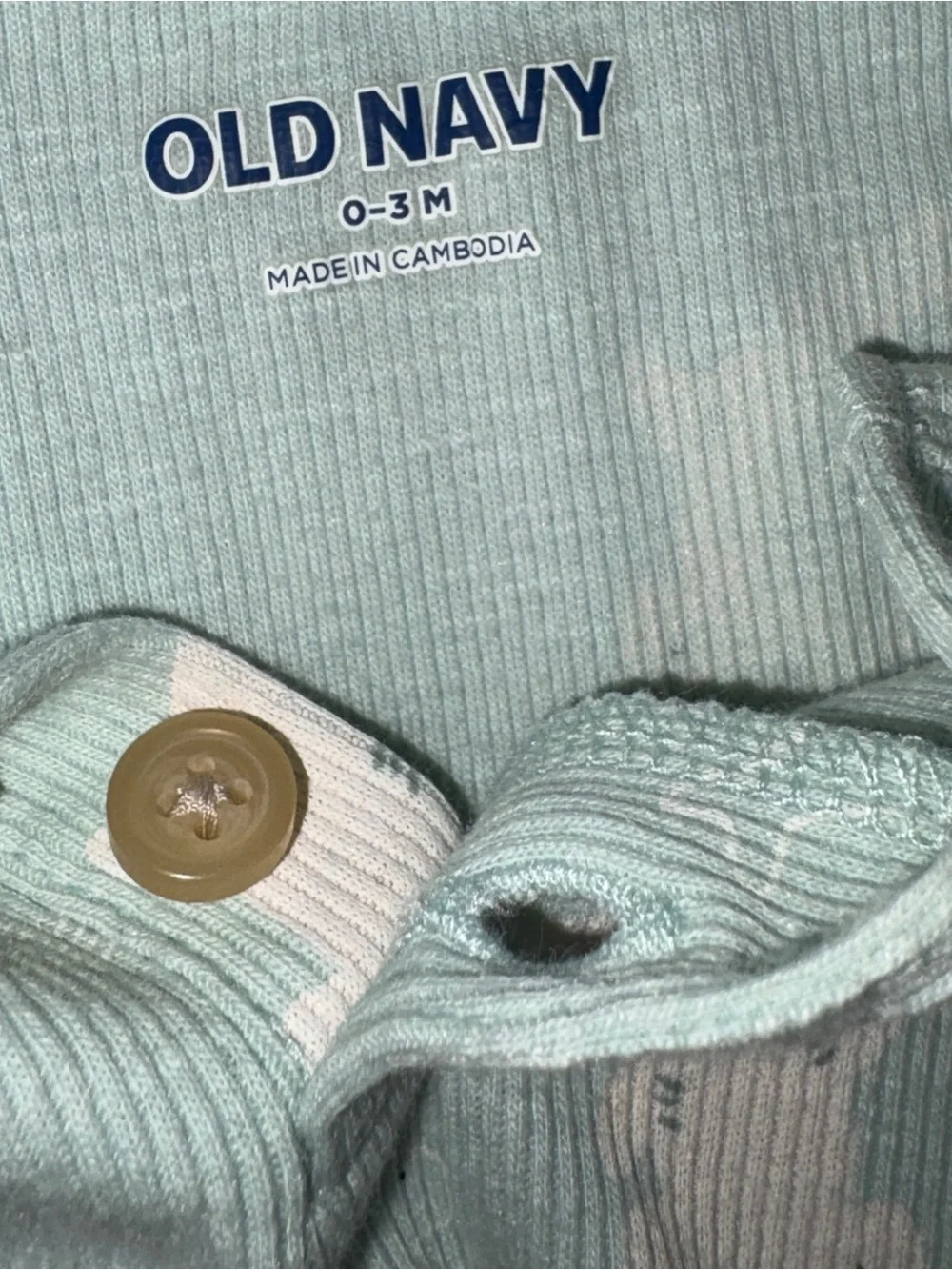 Old Navy mint ribbed
