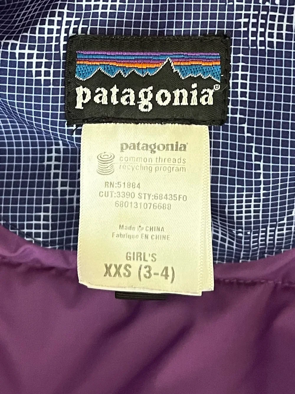 Patagonia {patagonia} sidewall