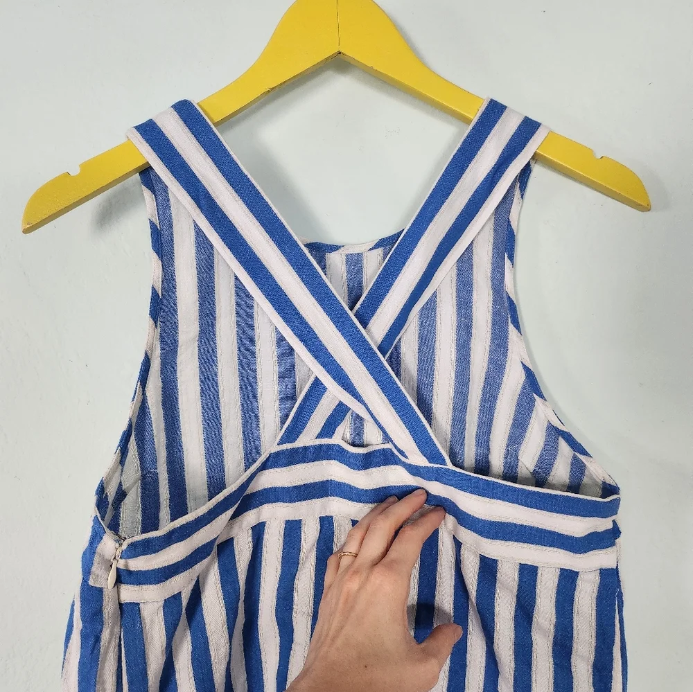 J. Crew sleeveless striped