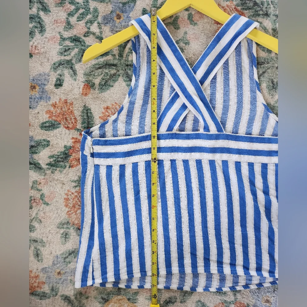 J. Crew sleeveless striped