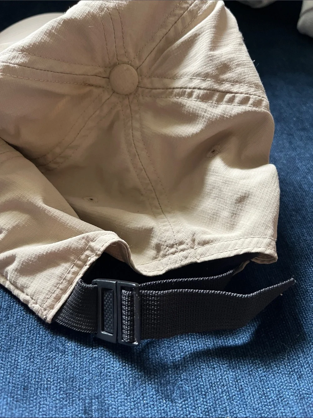 The North Face style curved