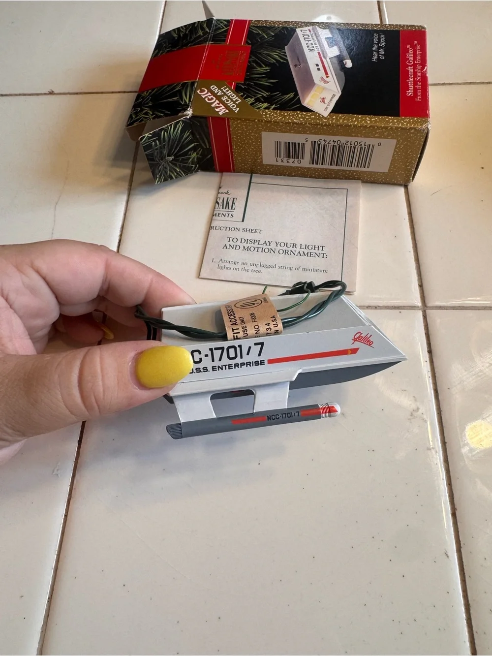 Hallmark keepsake ornament