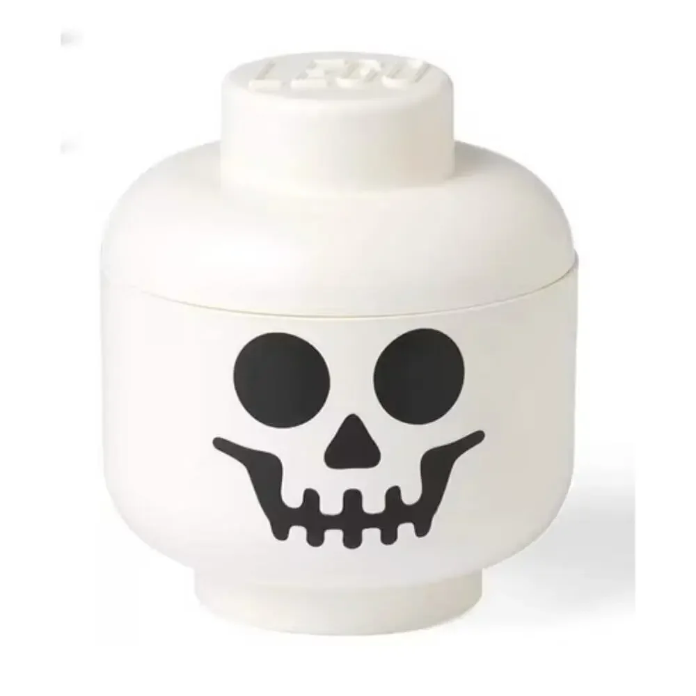 NIB Lego Halloween Skeleton Storage Head