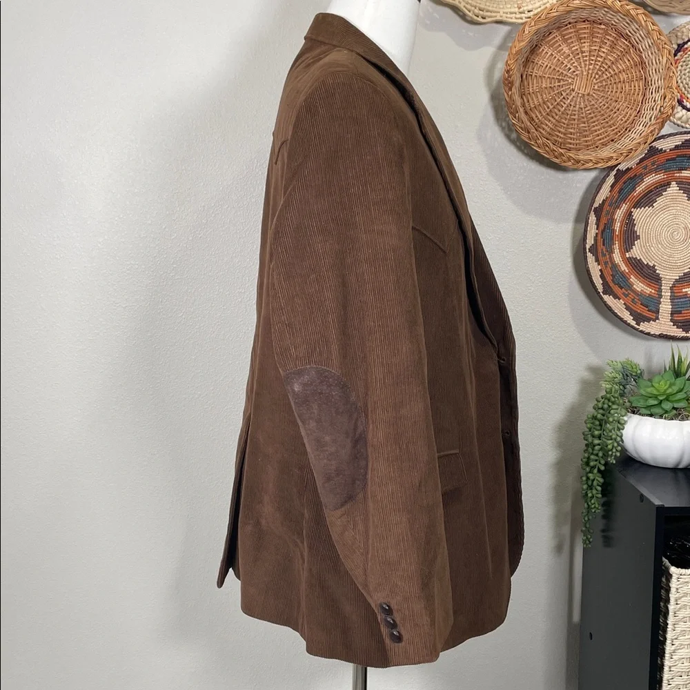 Vintage brown corduroy
