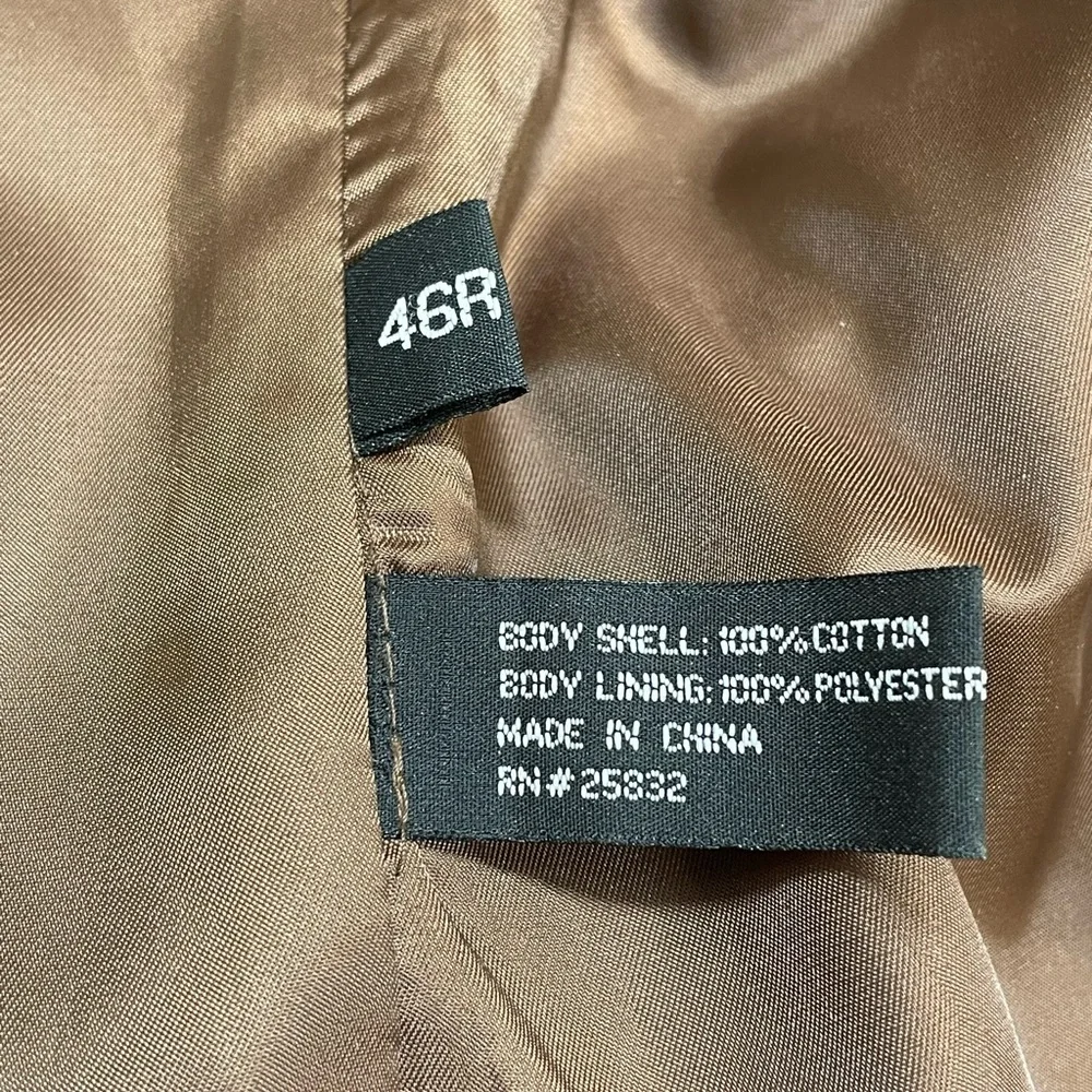 Vintage brown corduroy