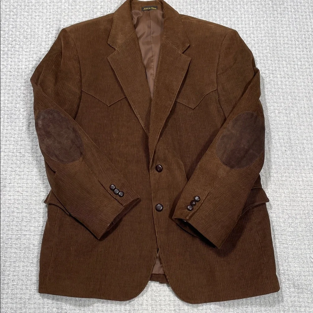 Vintage brown corduroy