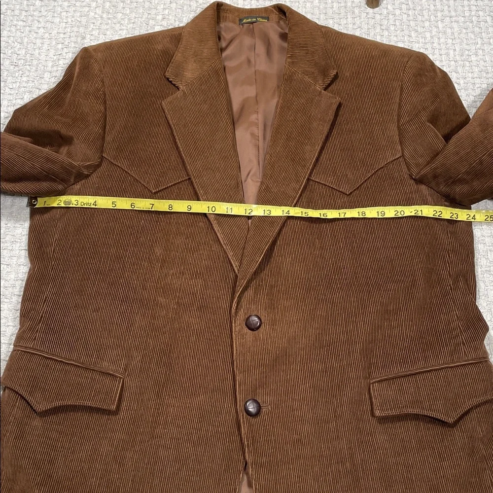 Vintage brown corduroy