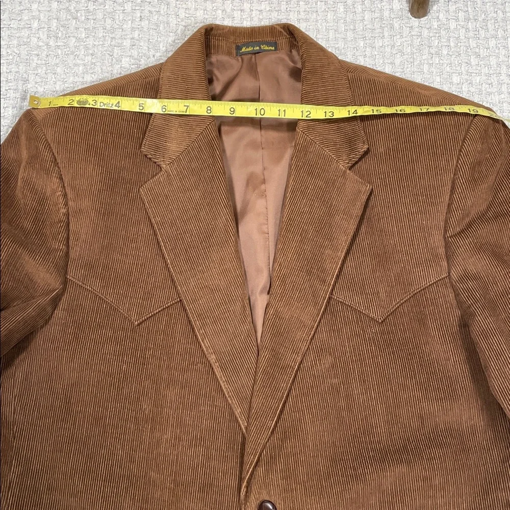 Vintage brown corduroy