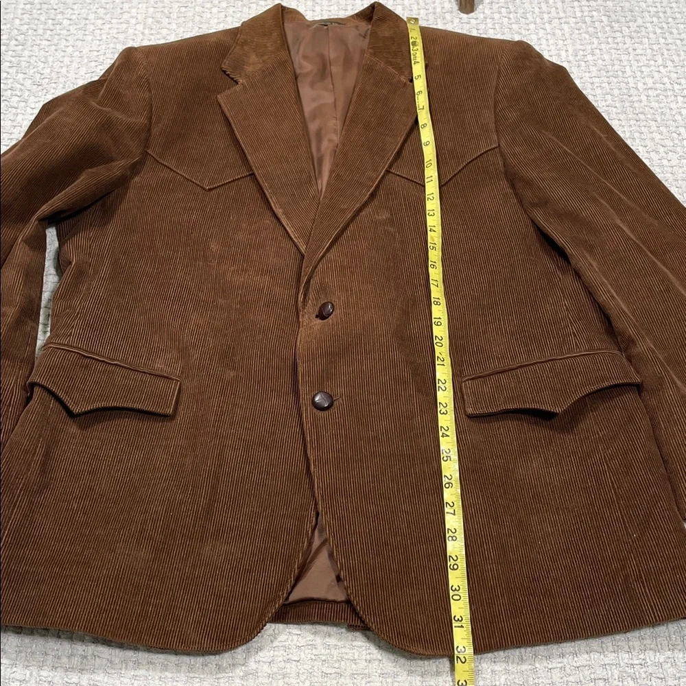 Vintage brown corduroy