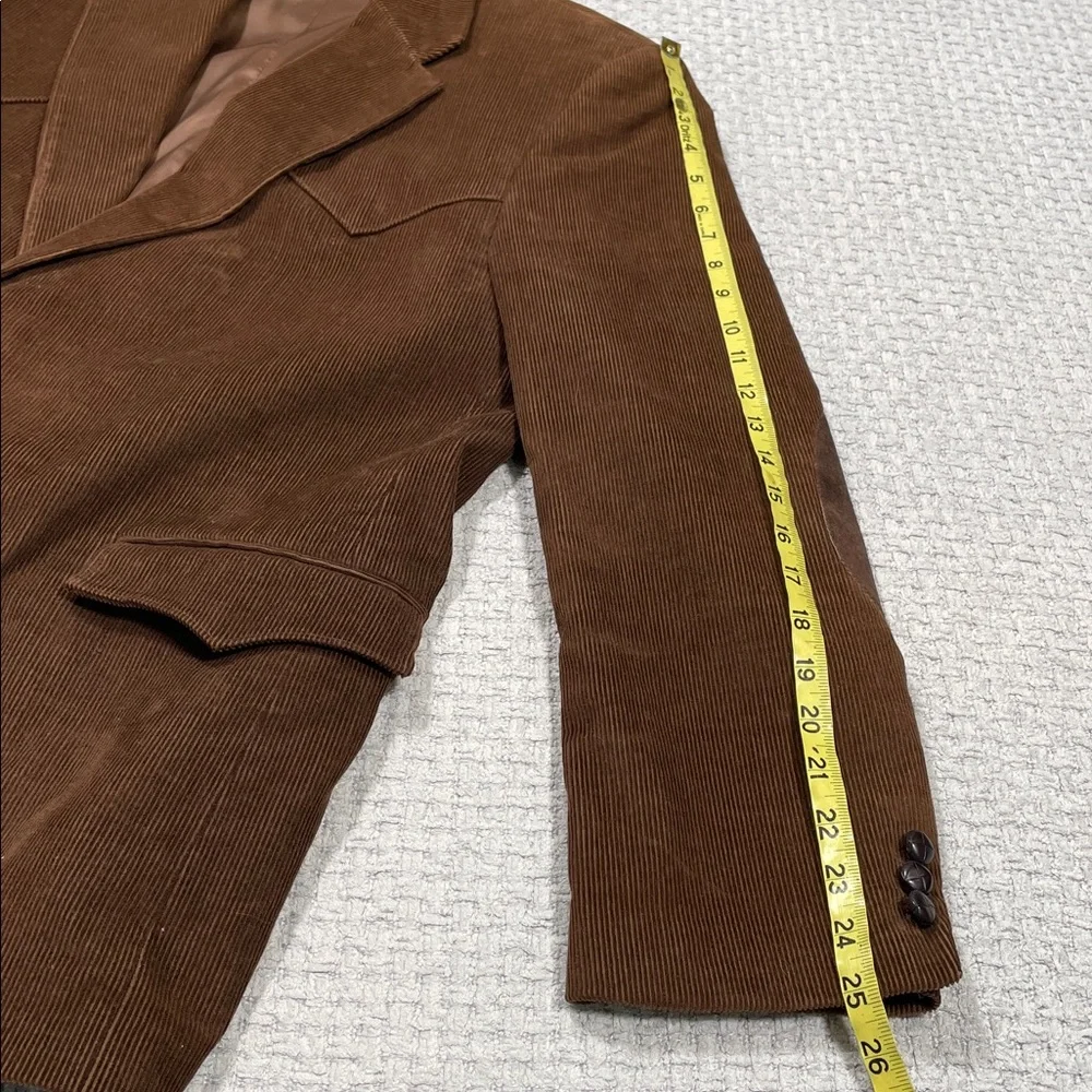 Vintage brown corduroy