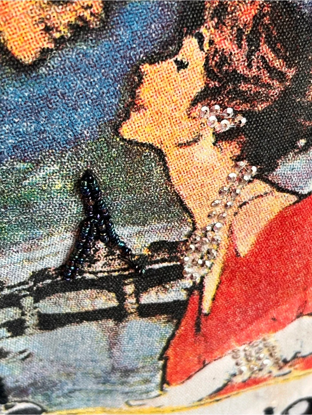 Vintage  Bourgeois Parfums, Paris canvas Graphic tote bag