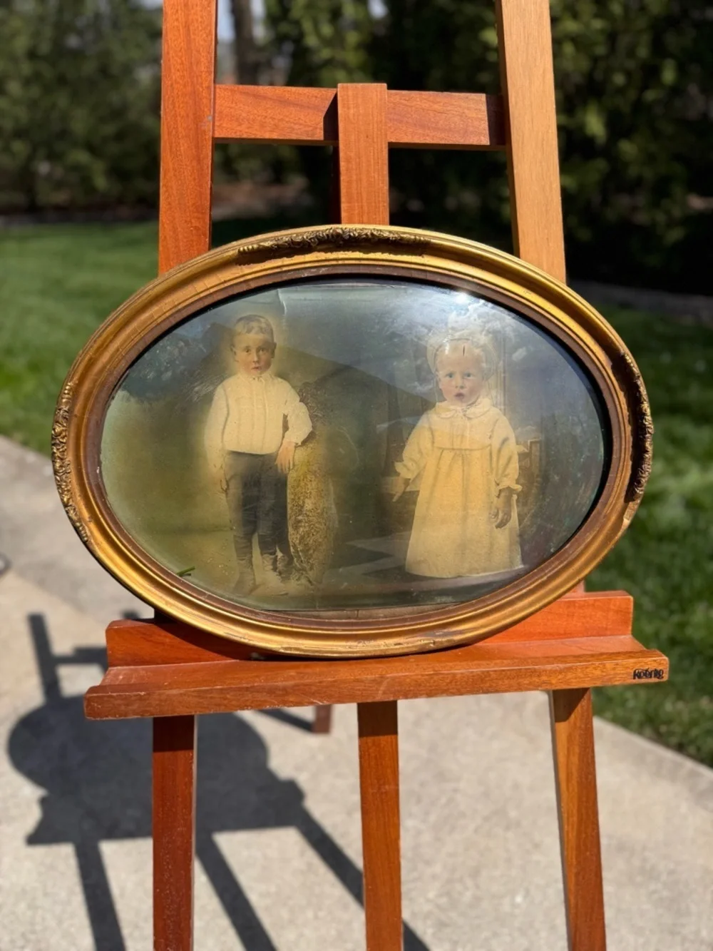 Antique double child
