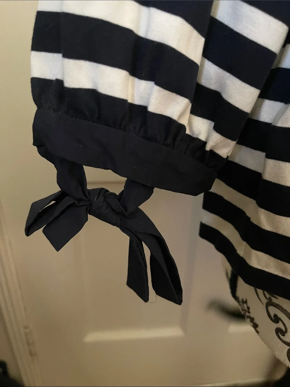J. Crew elasticized crew