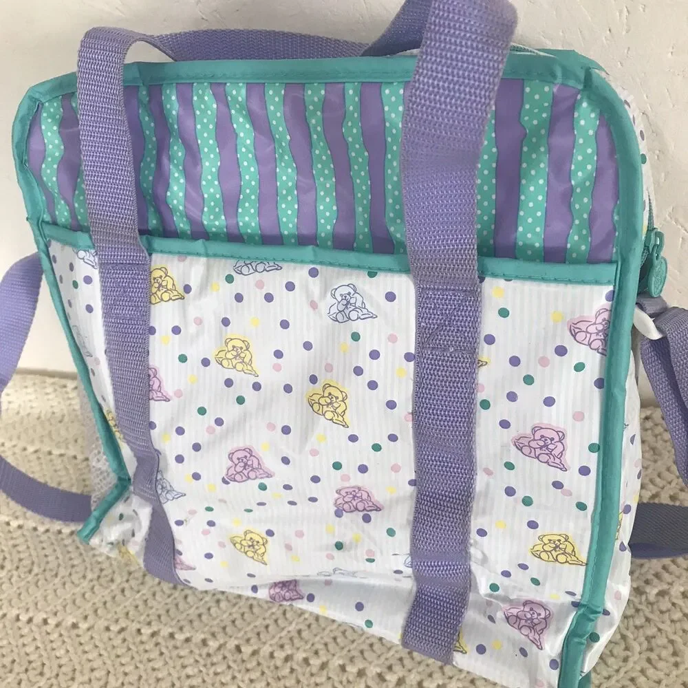 Ross Pediatrics Similac Diaper Bag Medium Teddy Bears 90s With Pouch
