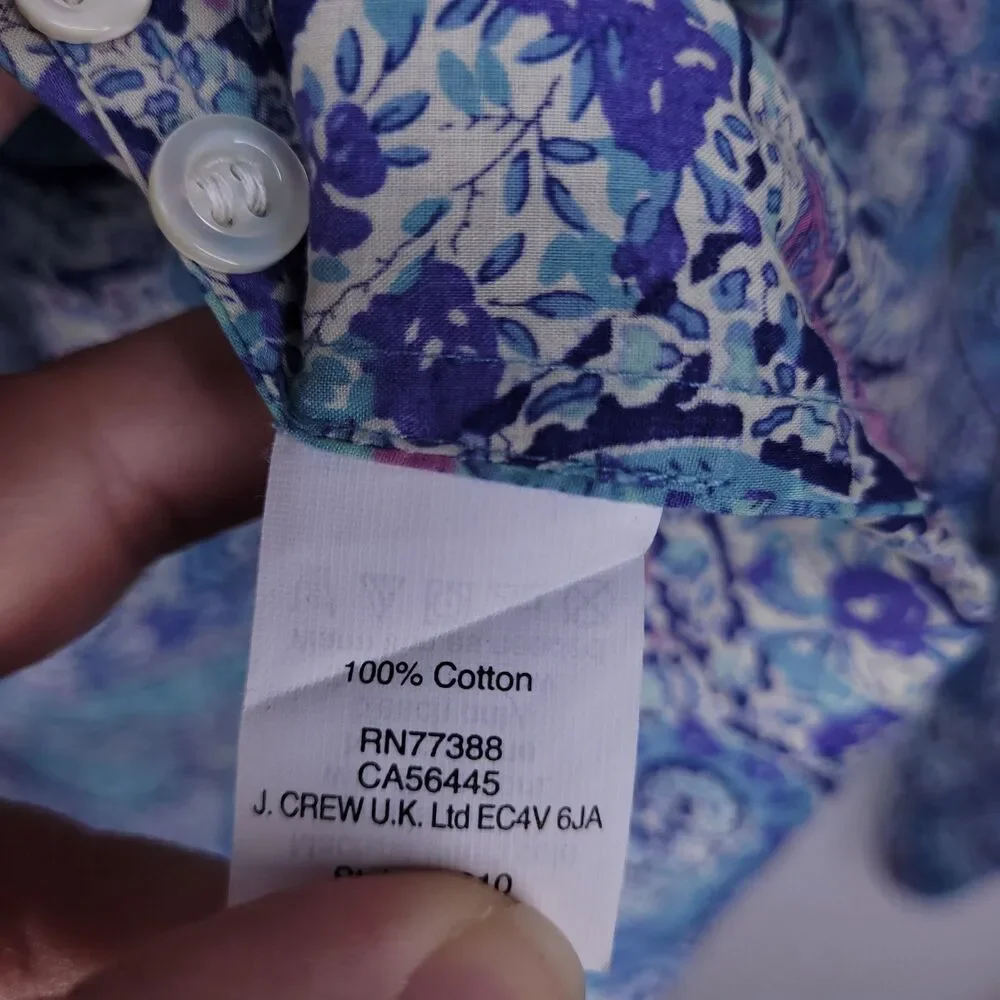 J. Crew measurements see