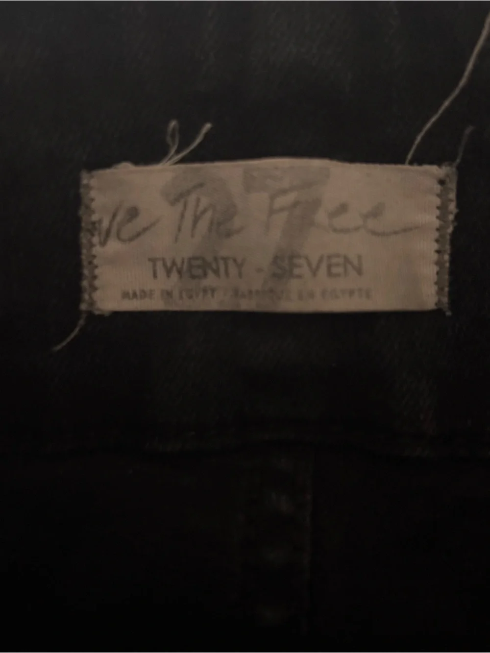 Free People high rise