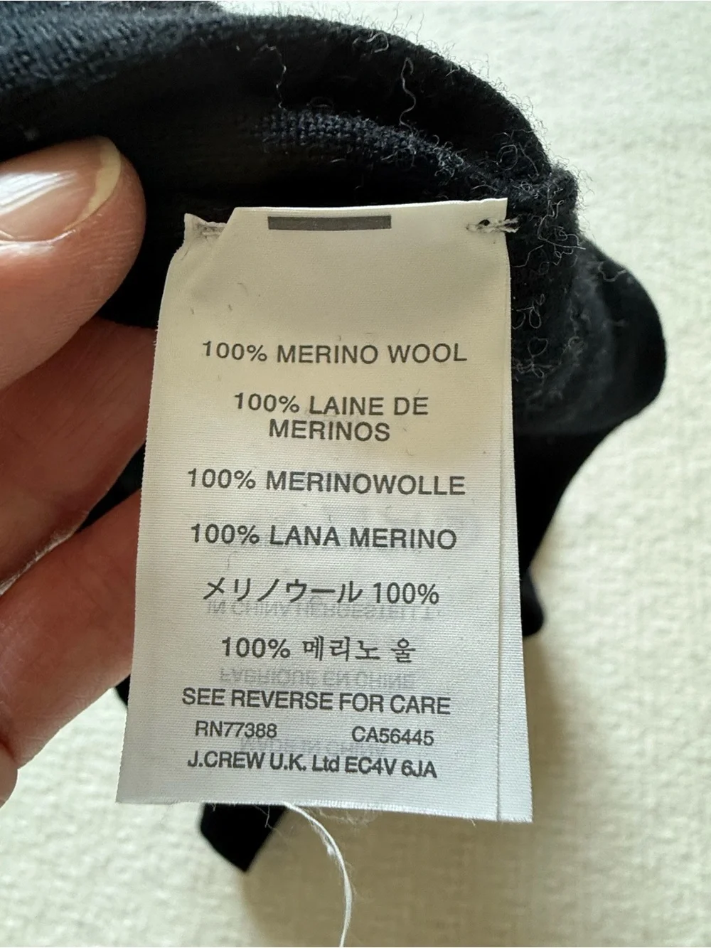 J. Crew crew black