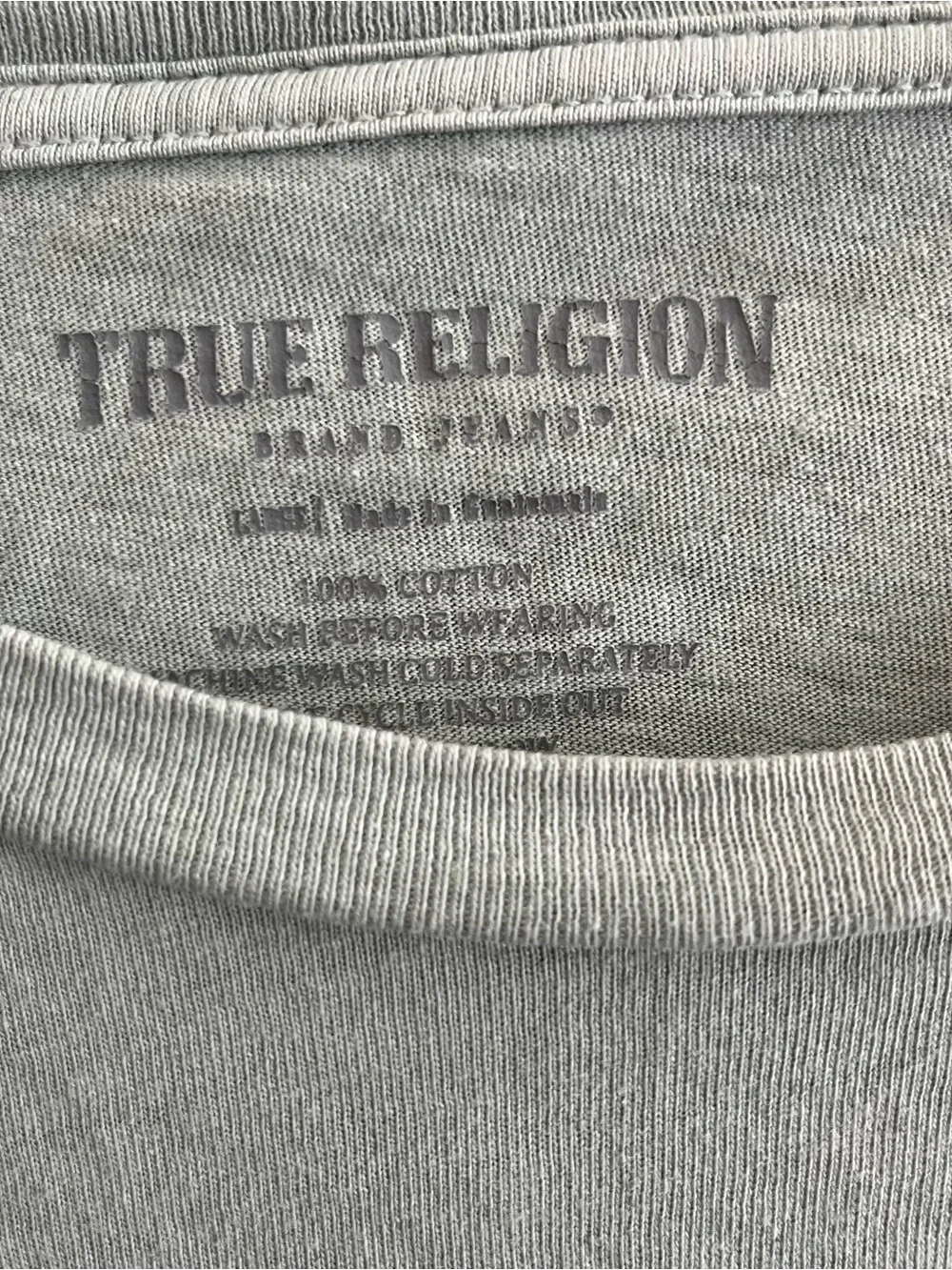 True Religion great armpit
